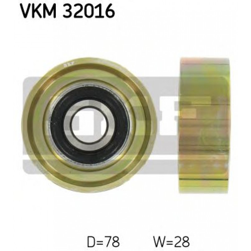 VKM 32016 SKF Ролик модуля натягувача ременя